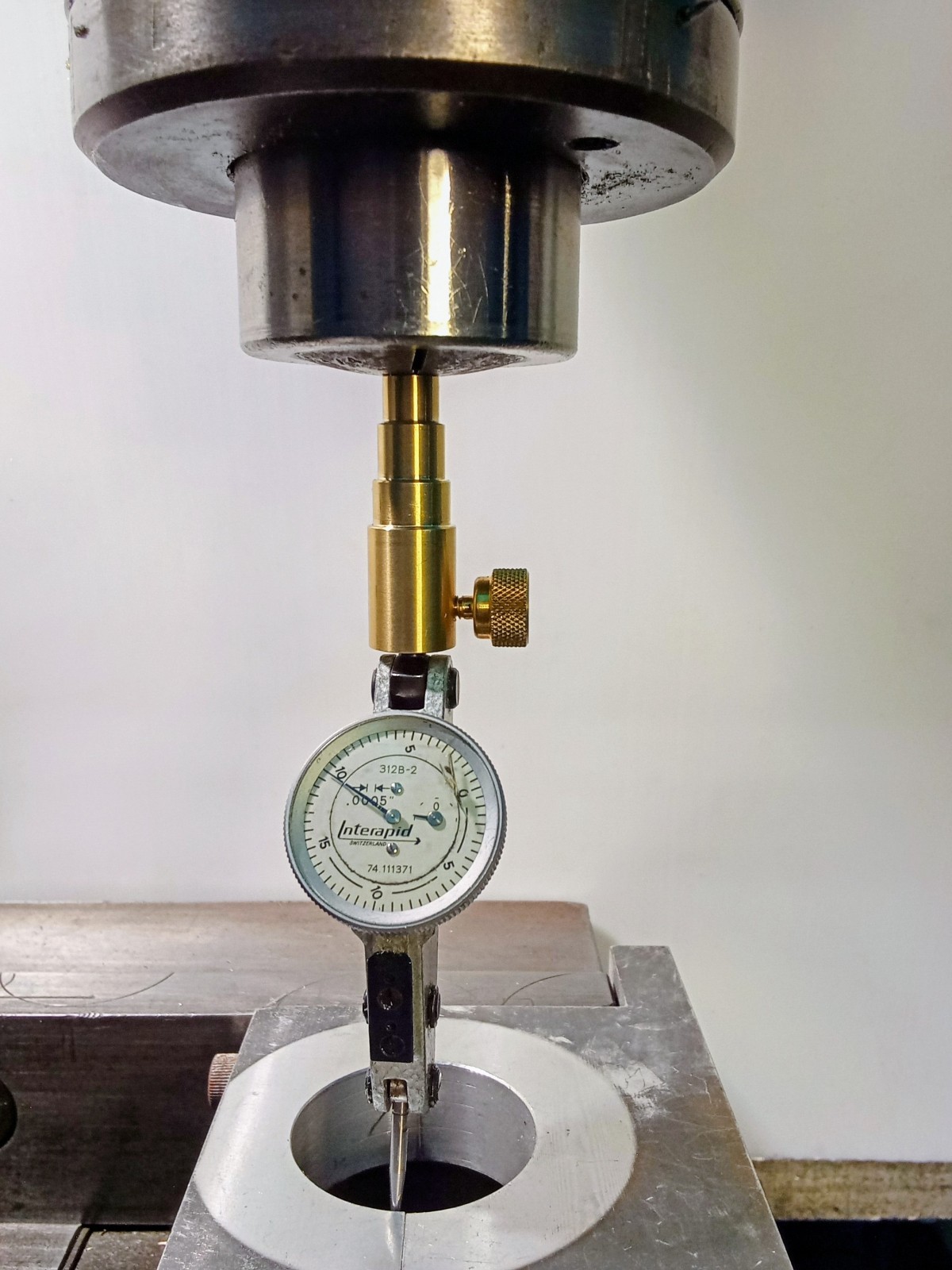 Milling Machine Spindle Multi-Diameter Indicator Holder (5/64″ or 4mm stem)