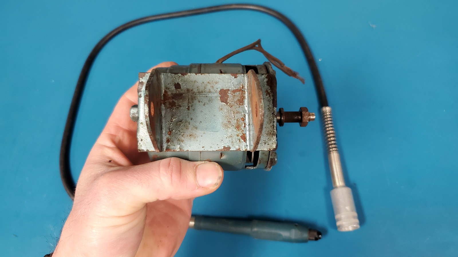 Unbranded pencil grinder motor similar to Dumore 115 volt works needs rewire