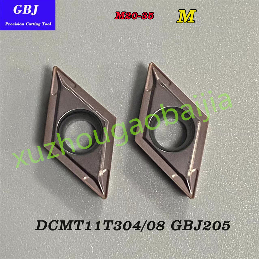 GBJ-CNC DCMT11T304 DCMT11T308 GBJ205 Stainless steel Turning insert High quality
