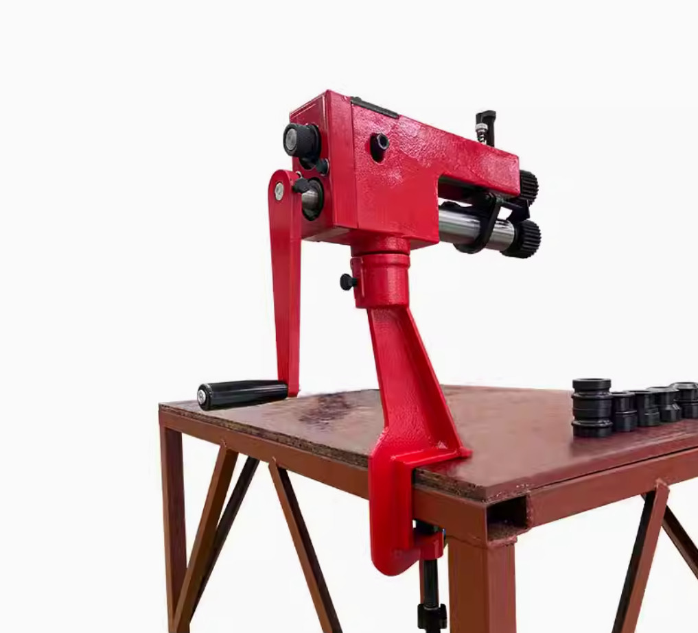 Reeling Machine RM08 Engraving Machine Iron Sheet Crimping Machine Manual 0.8mm