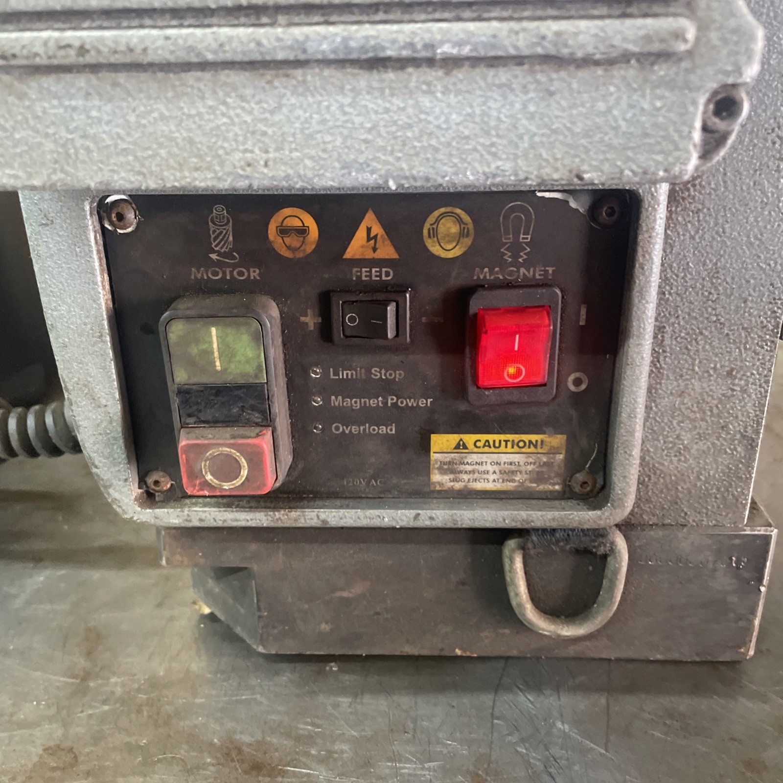 Jancy Slugger JM901 Magnetic Base Drill 120V *Read Description*