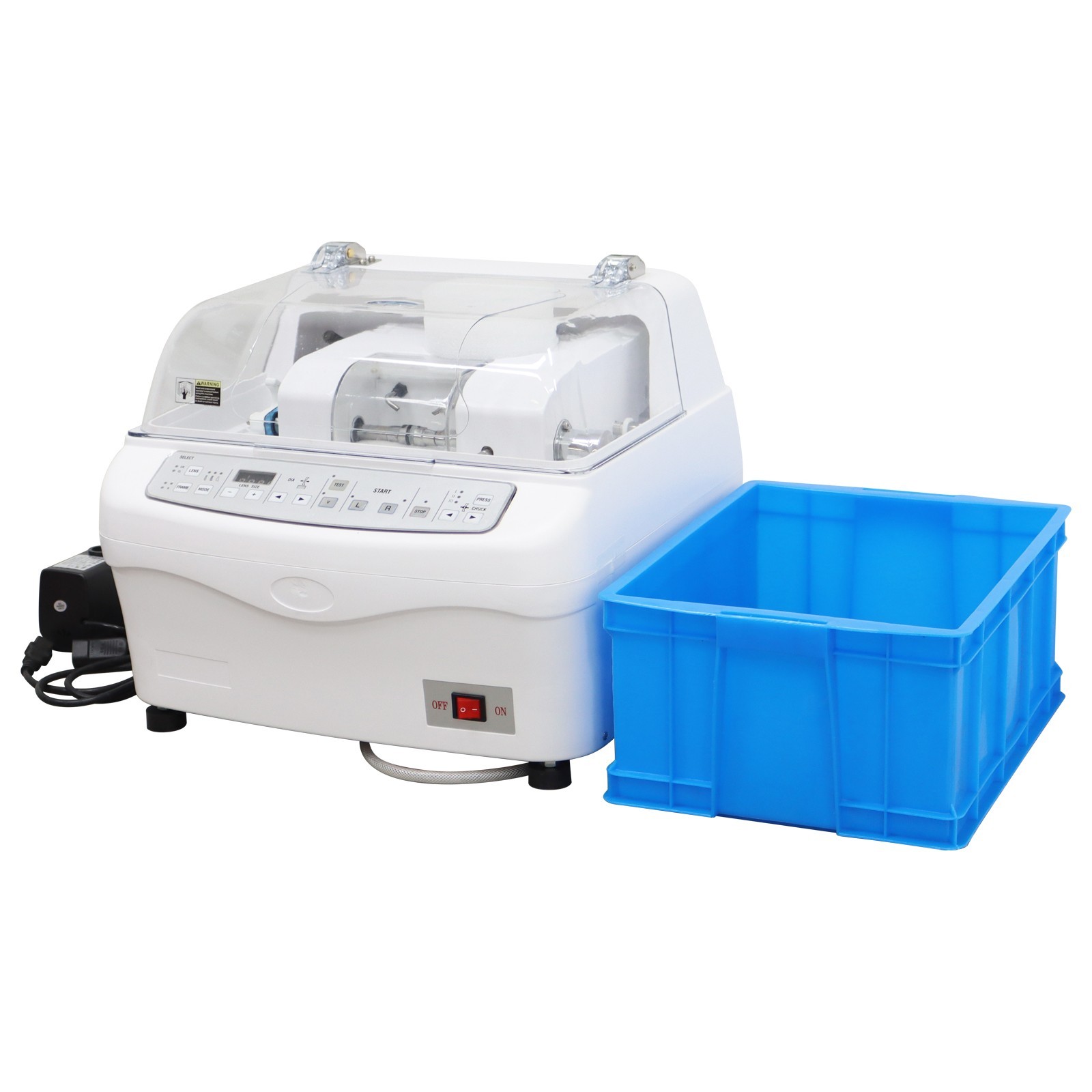 110V Automatic Eyeglass Lens Grinding Machine Lens Processing Tool 22-80mm 500W