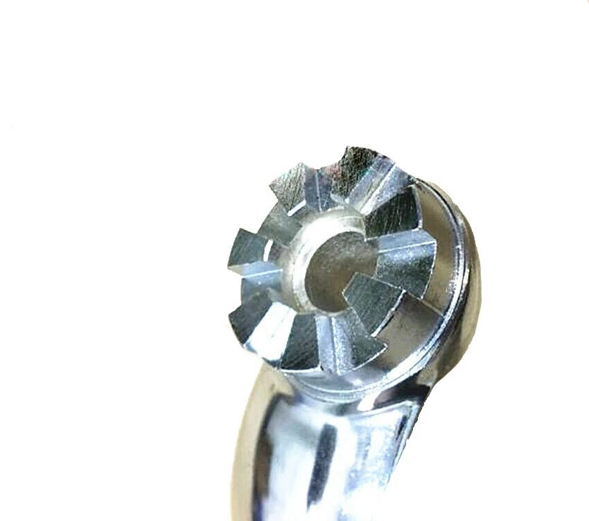 Milling Machine New Part- Elevating Knee Crank Handle For Type 7-teeth