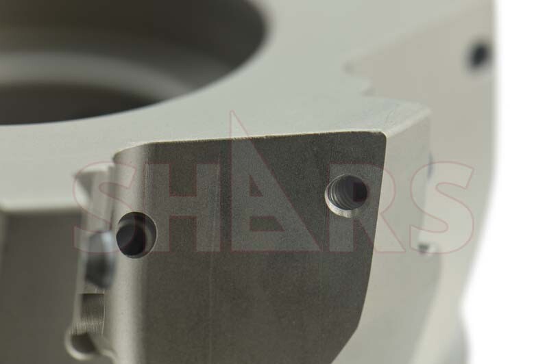 Shars 4″ Coolant Thru 90° Indexable Face Mill APKT 1604 8 Flutes New #[