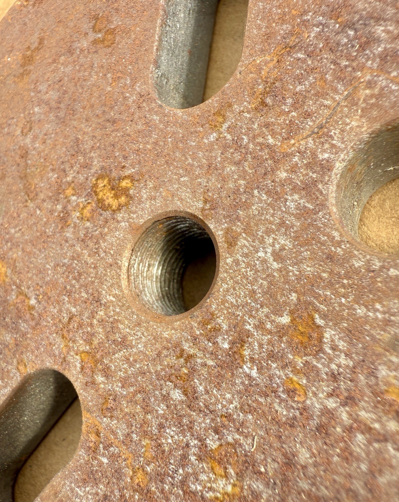 LATHE FACE PLATE 6 Inch DIAMETER 9/16 Thick 5/8 Slots,Machining,Metal Work