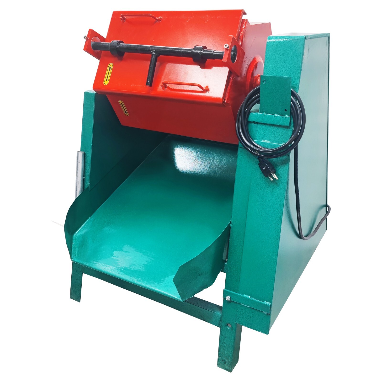 1HP 15.8Gallon Roller Polisher Deburring Polishing Machine 110V Raw Edge Removal