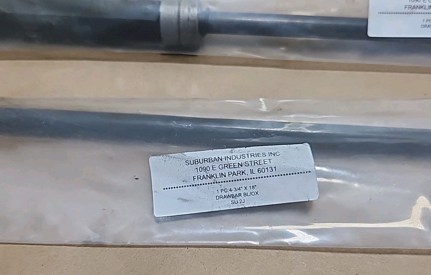 *NEW* [2] SU 2J Variable Speed Black Oxide Drawbar 18″ Rod 4-3/4″ Hex + Warranty