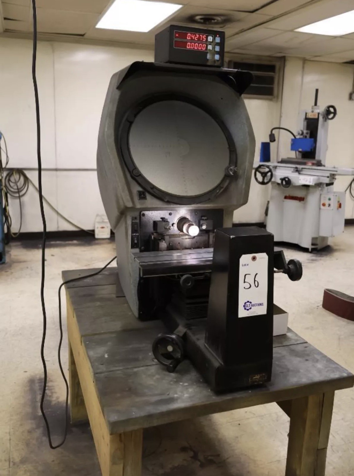14″ Scherr-Tumico 20-3500, 1996, QC 2000 DRO, SURF. ILL. OPTICAL COMPARATOR, CH