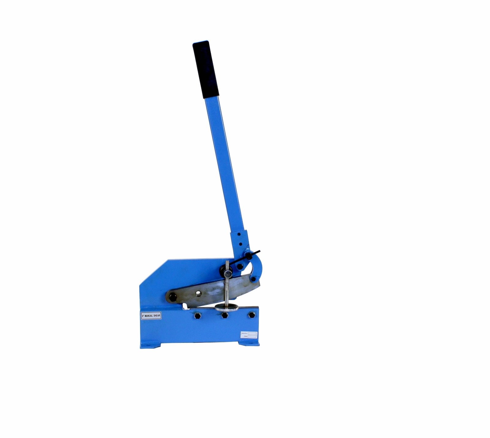 Erie Tools 8″ Benchtop Manual Plate Shear Slices Sheet Metal, Plate, and Rebar
