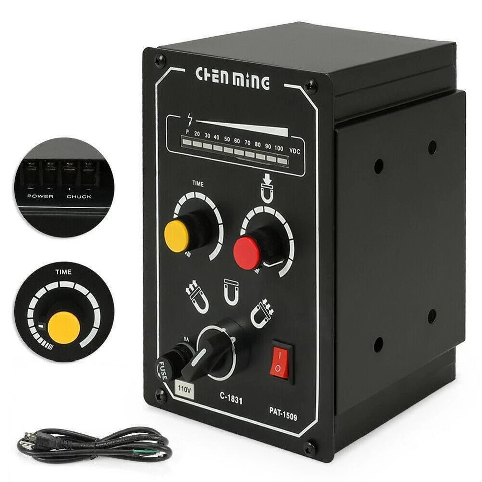 Electro Magnetic Chuck Milling Grinding LED Display Controller Planer