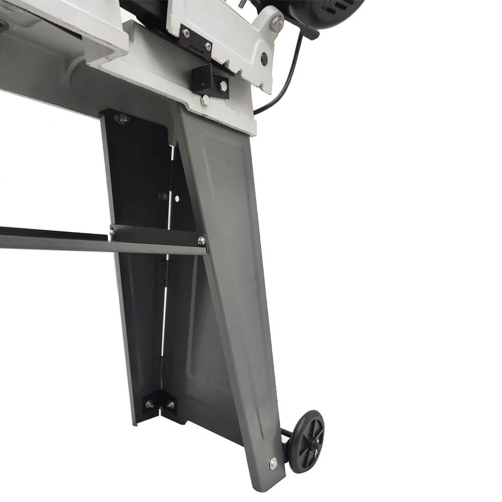 110V Horizontal/Vertical Bandsaw 420W Ruler Controled Jaws 0-45 ° Angle Cutter