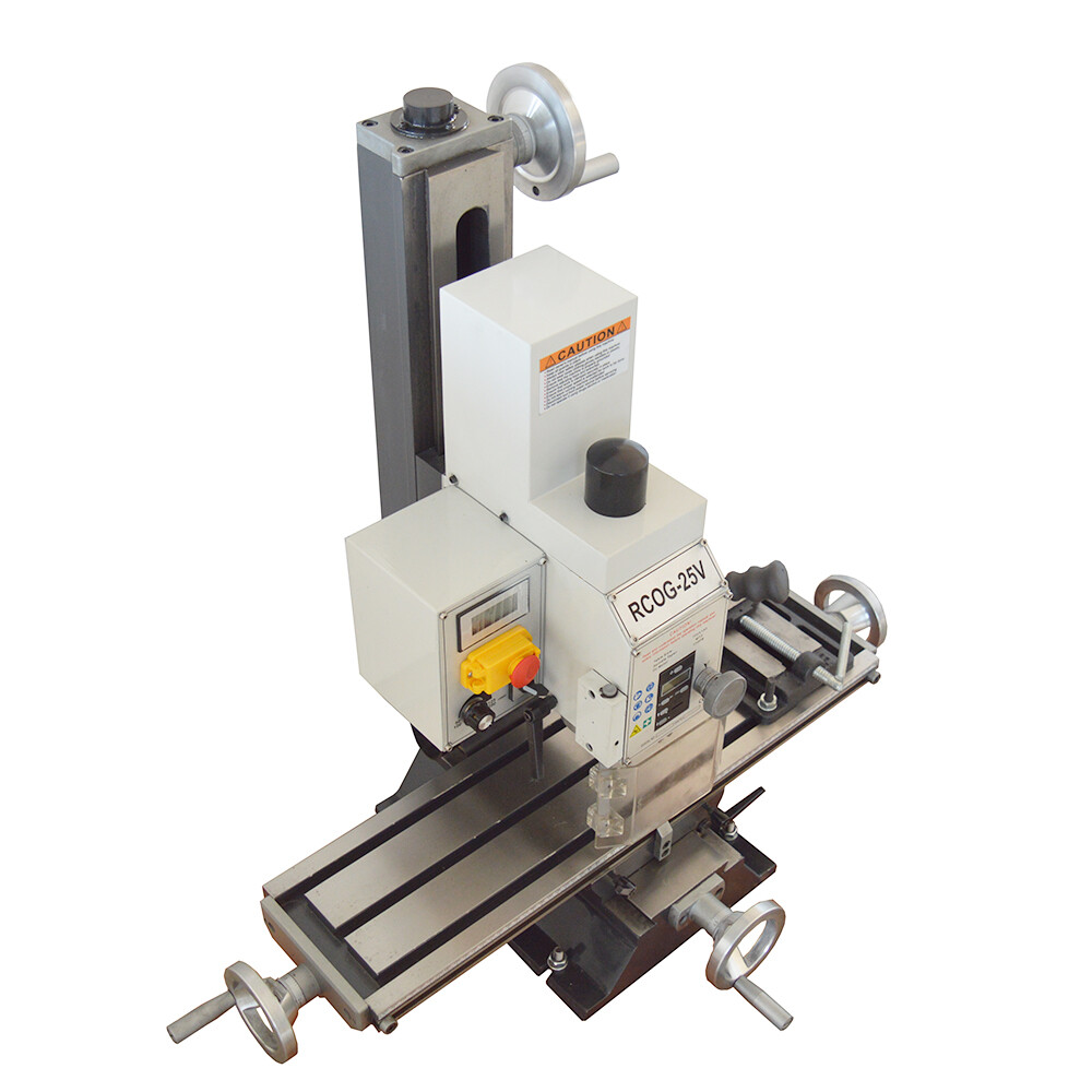 RCOG-25V Precision Mill/Drill Bench Top Mill and Drilling Machine 110V 1100W R8
