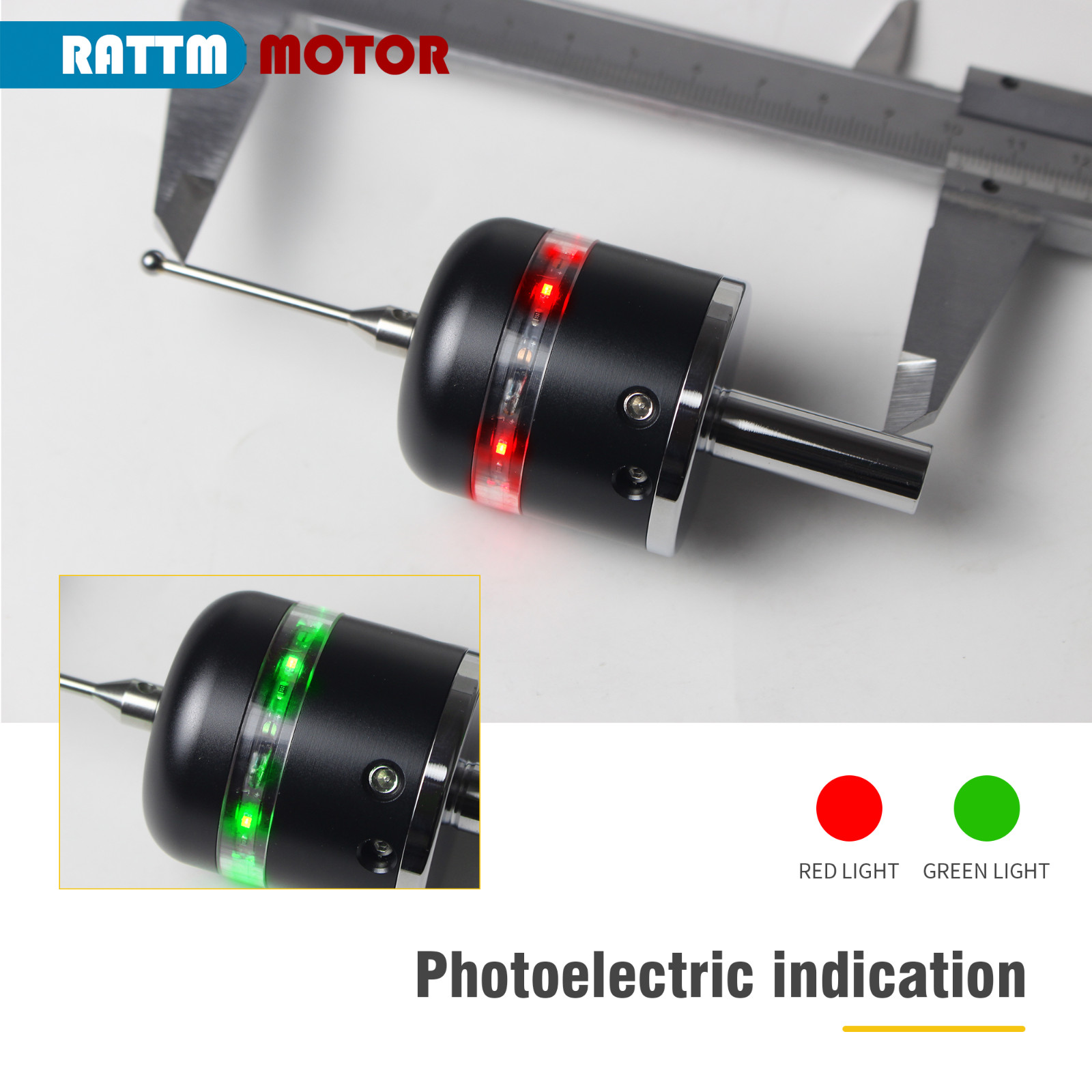 3D Photoelectric Edge Finder Milling Machine Touch Probe 0.01+Tungsten Steel tip
