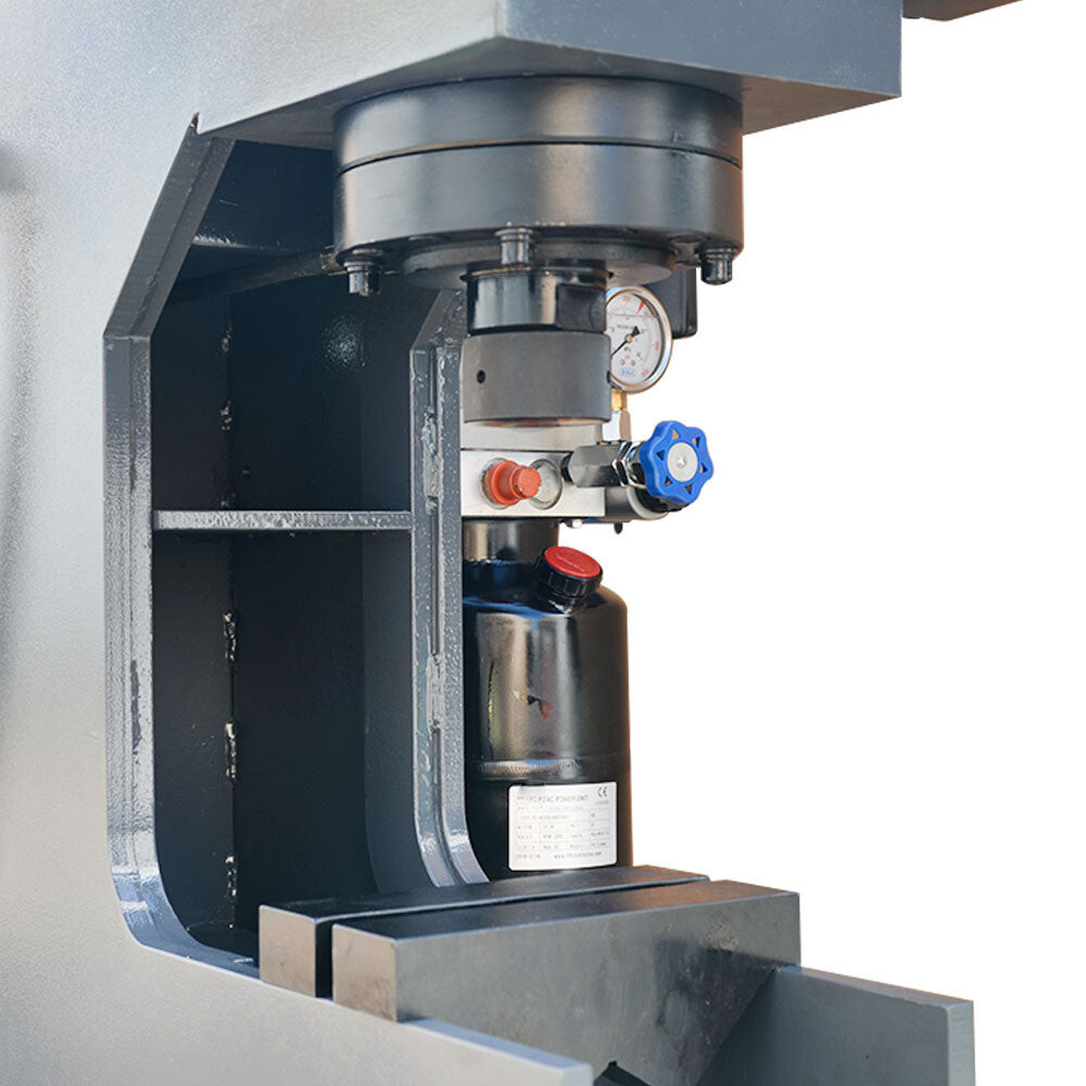 Stroke 110 Volt Motor 3HP 3,360 RPM C-Frame 25 Ton Hydraulic Press 7-7/8 Inch
