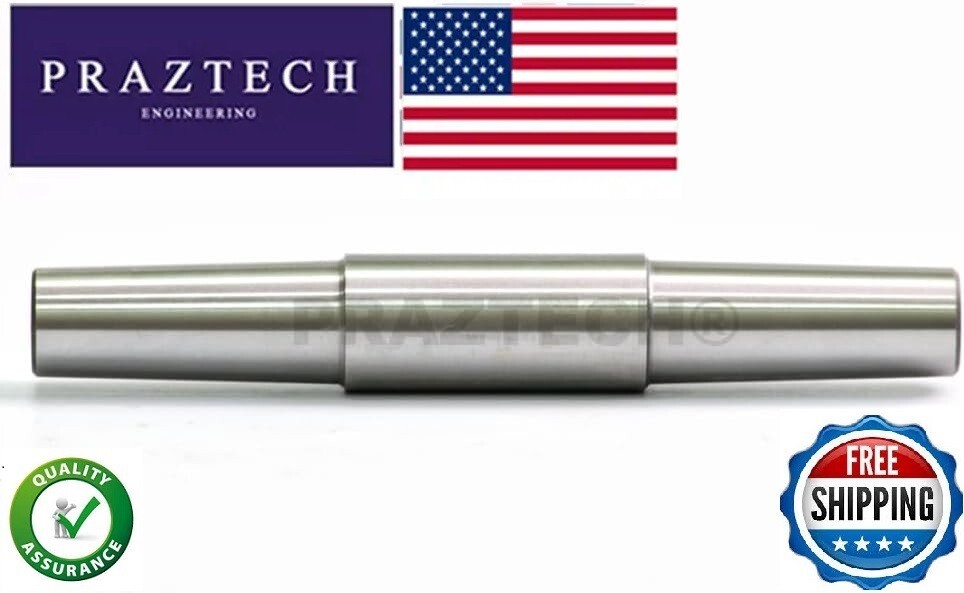 Precision MT2 Shank Lathe Alignment Test Mandrel Bar Compatible with Nova Lathes