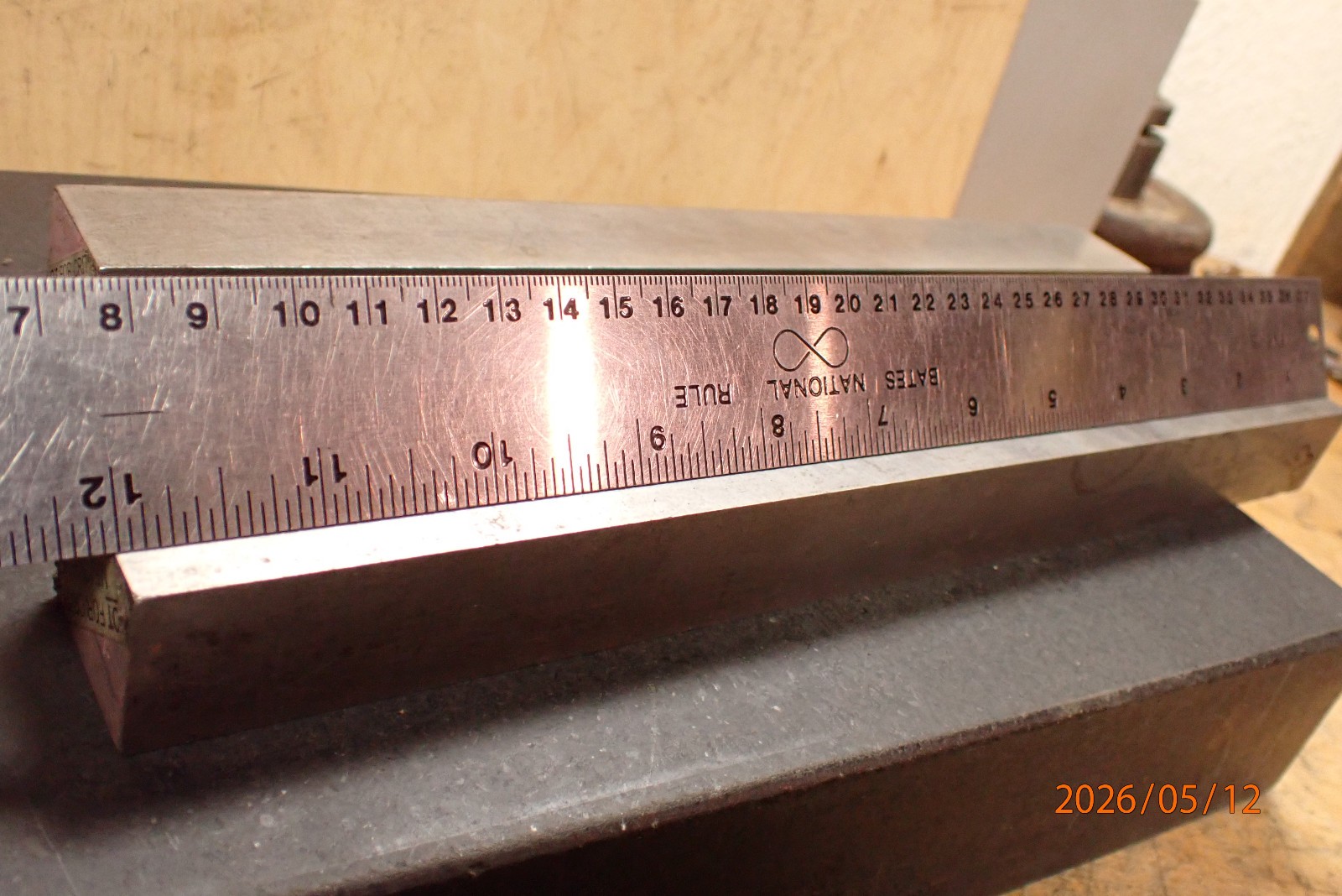 LOT RZ5: 2 MACHINIST LONG PARALLEL BARS JIG FIXTURE SETUP TOOLING