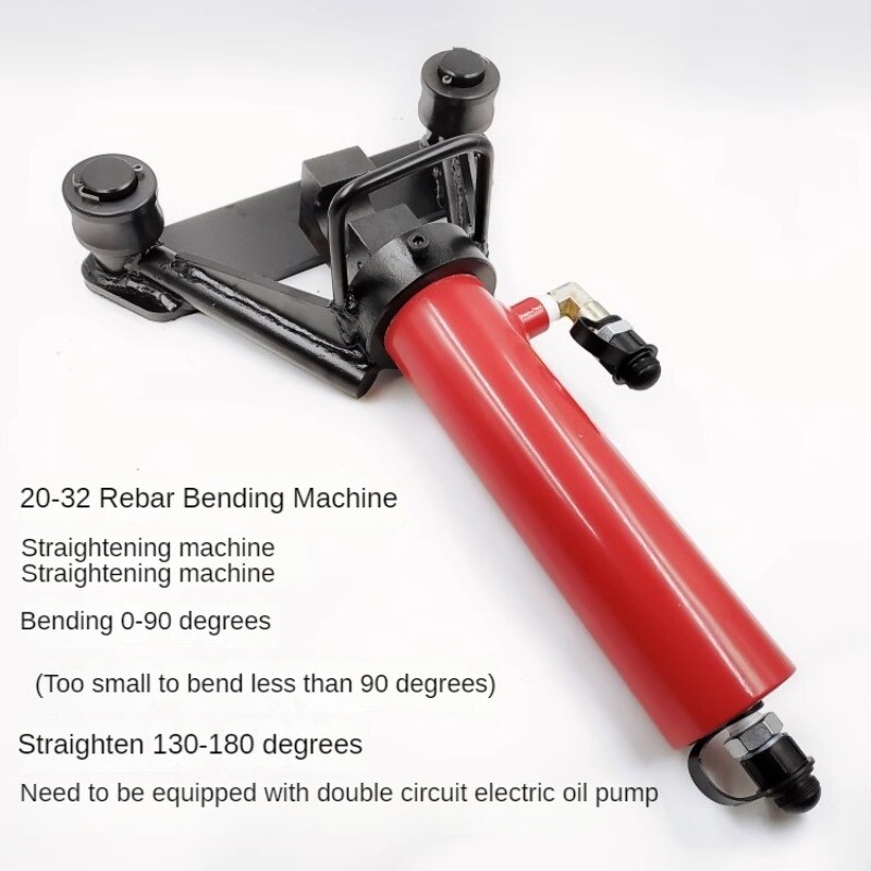 Manual Hand-Held Rebar Bending and Straightening Machine Hydraulic Portable