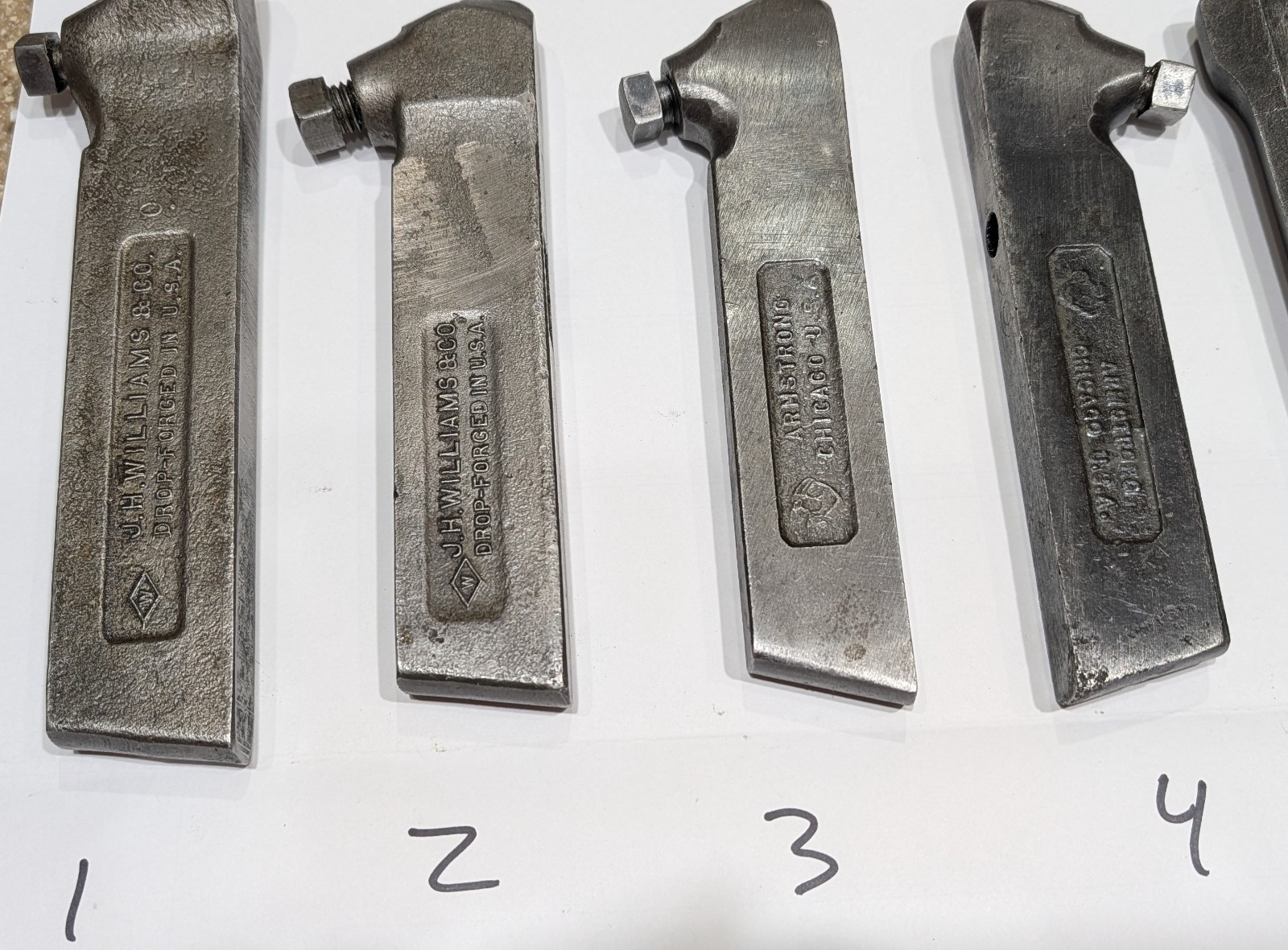 SOUTH BEND, WILLIAMS, ARMSTRONG, LATHE TOOL POST HOLDERS – Multiple Options