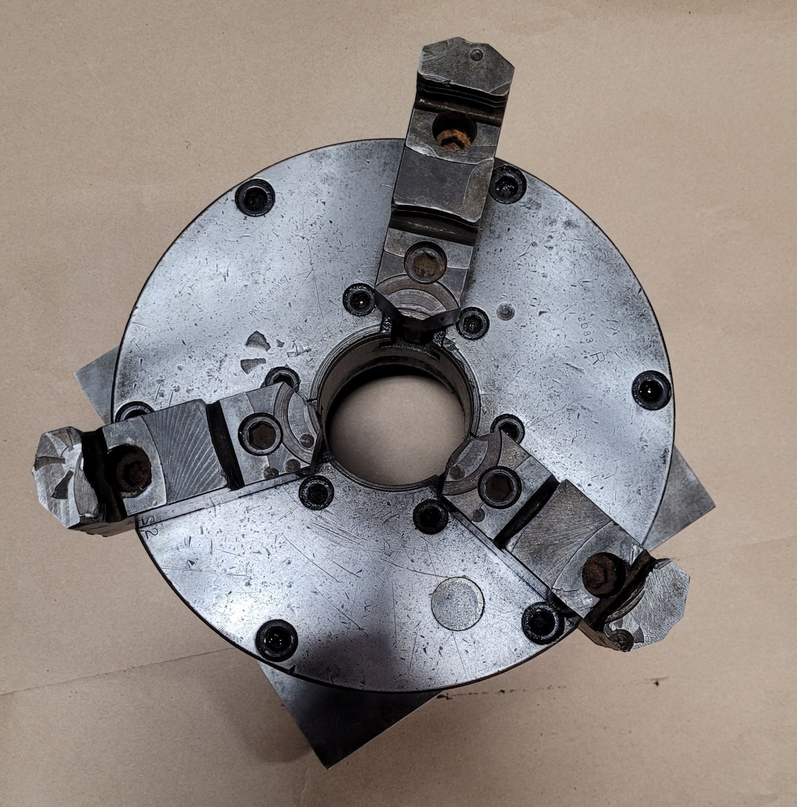 Buck – 2083R – 8” – 3 Jaw Chuck