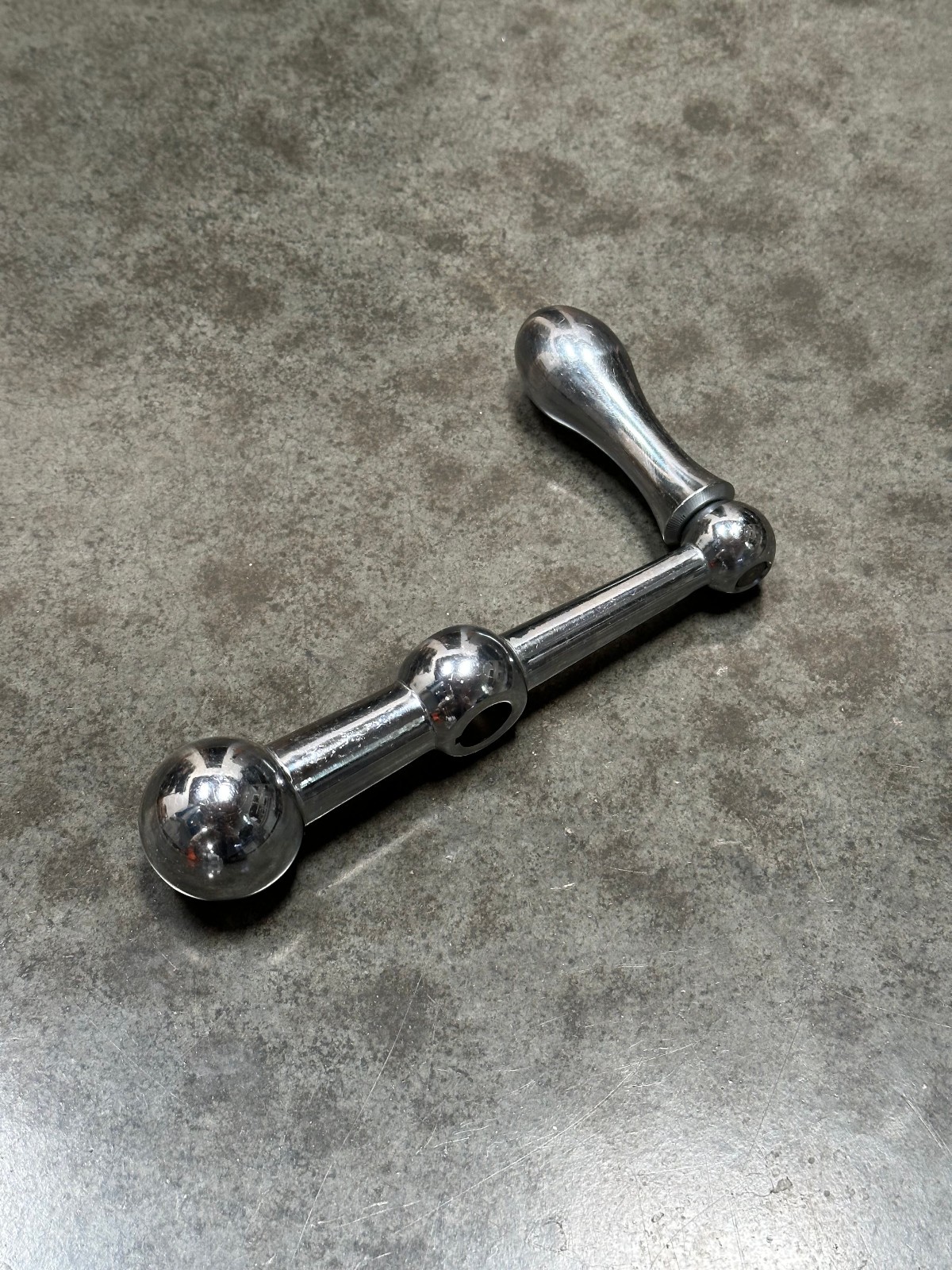 7″ D26 STEEL 3BALL CRANK HANDLE FOR MILLING MACHINE, LATHE, GRINDER, DRILL PRESS