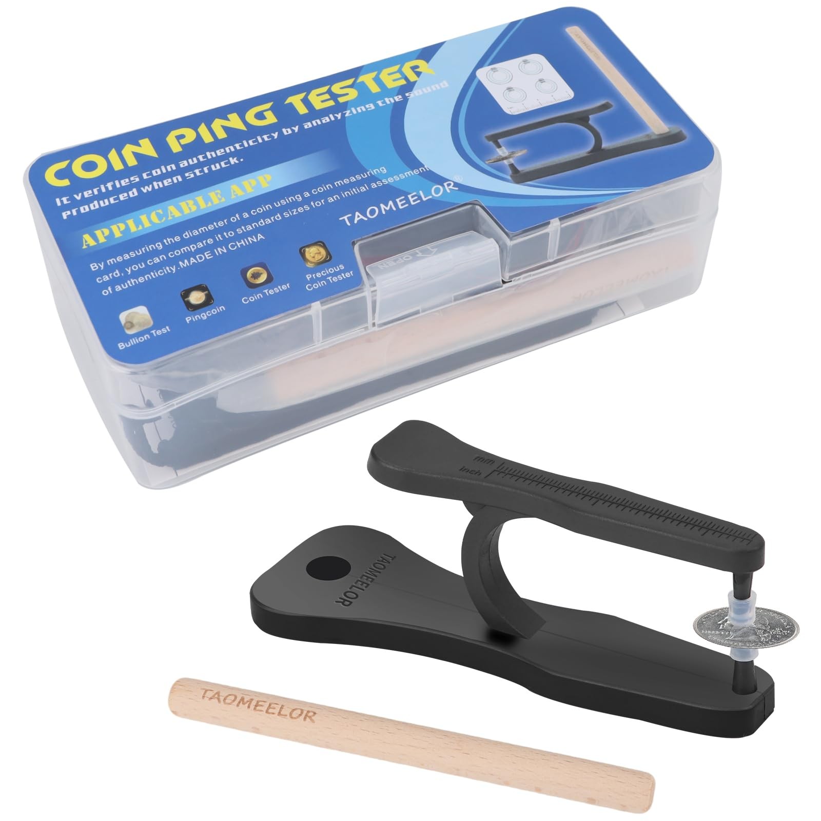Coin Ping Tester Kit The Pocket Coin Ping pinger Tester Kit Gold Silver Co…