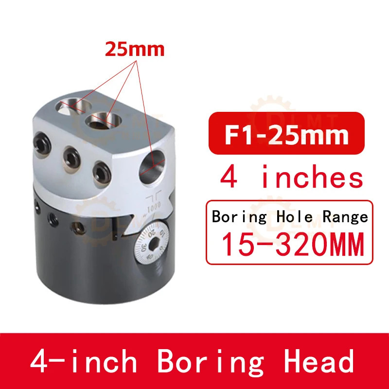 Lathe F1 Boring Rough Head 50mm 75mm 2/3 Inch Milling Machine Tool Hex Wrench