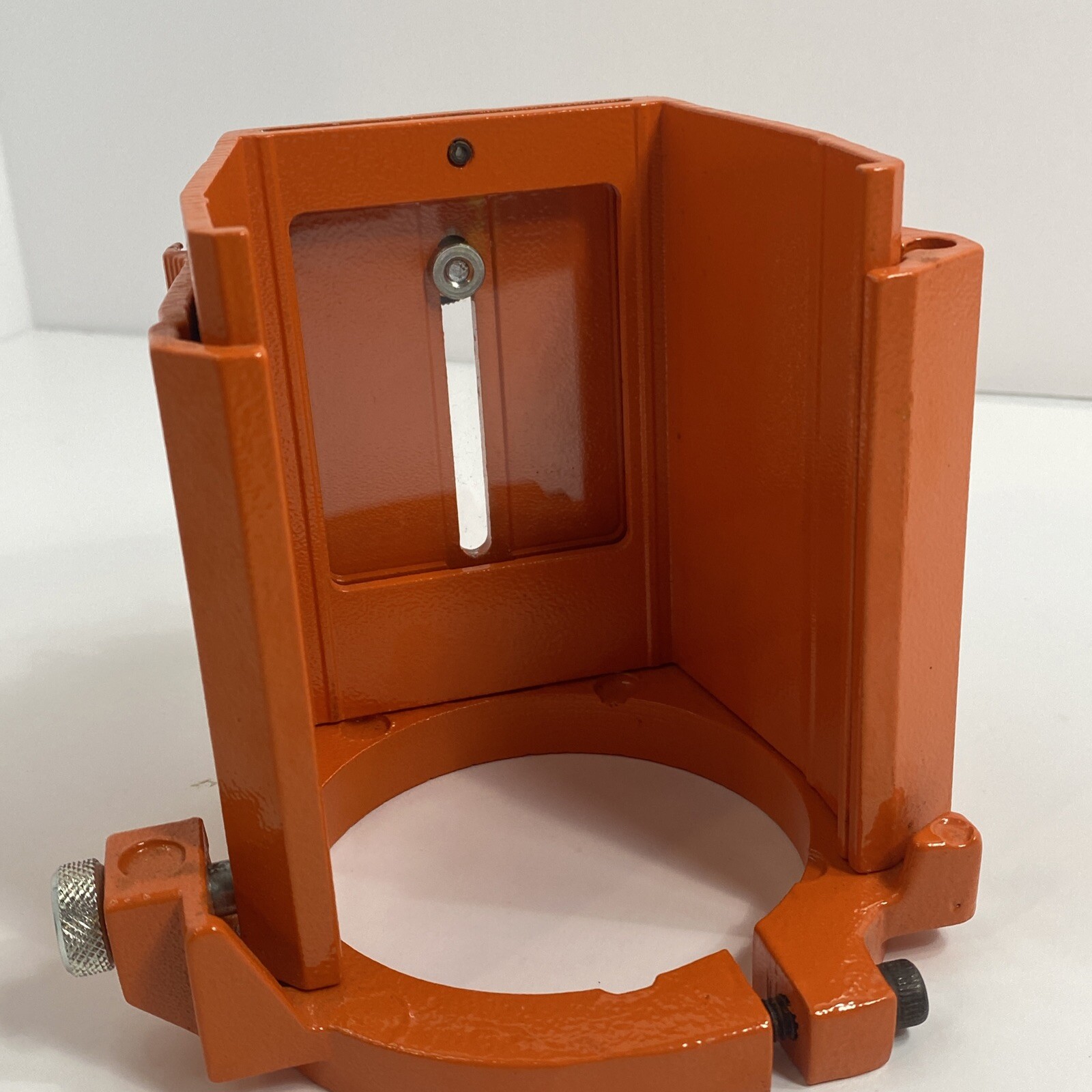 Drill Press Guard Orange Adjustable Unbranded Please See Pictures