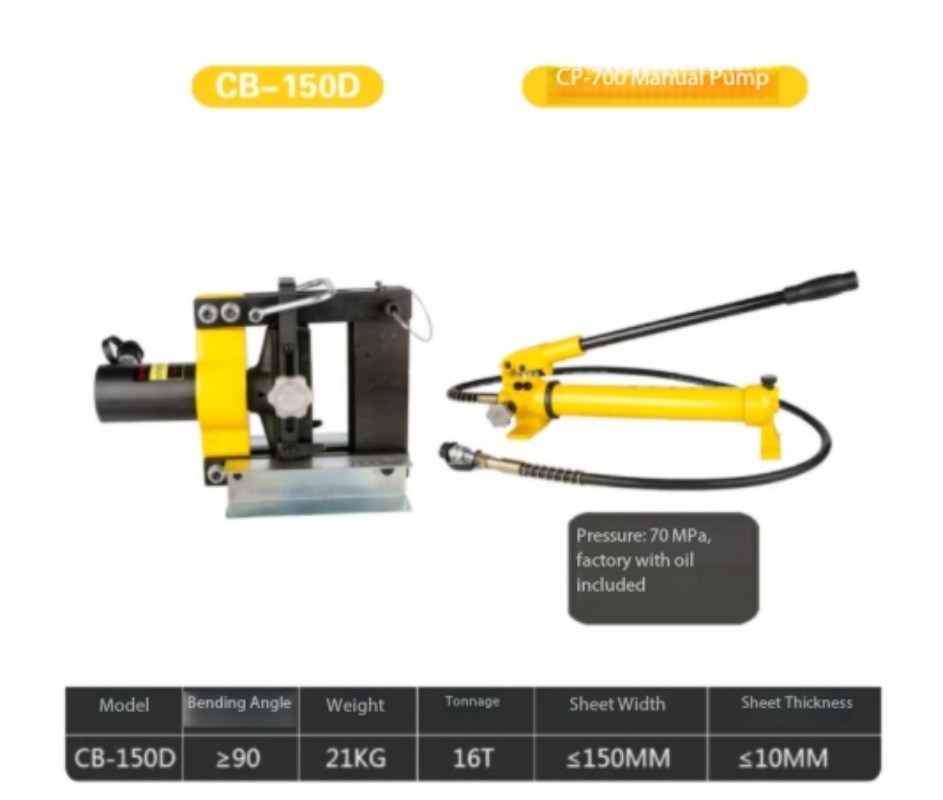 Hydraulic Busbar Bending Machine with Detachable Copper Busbar and Flat Iron