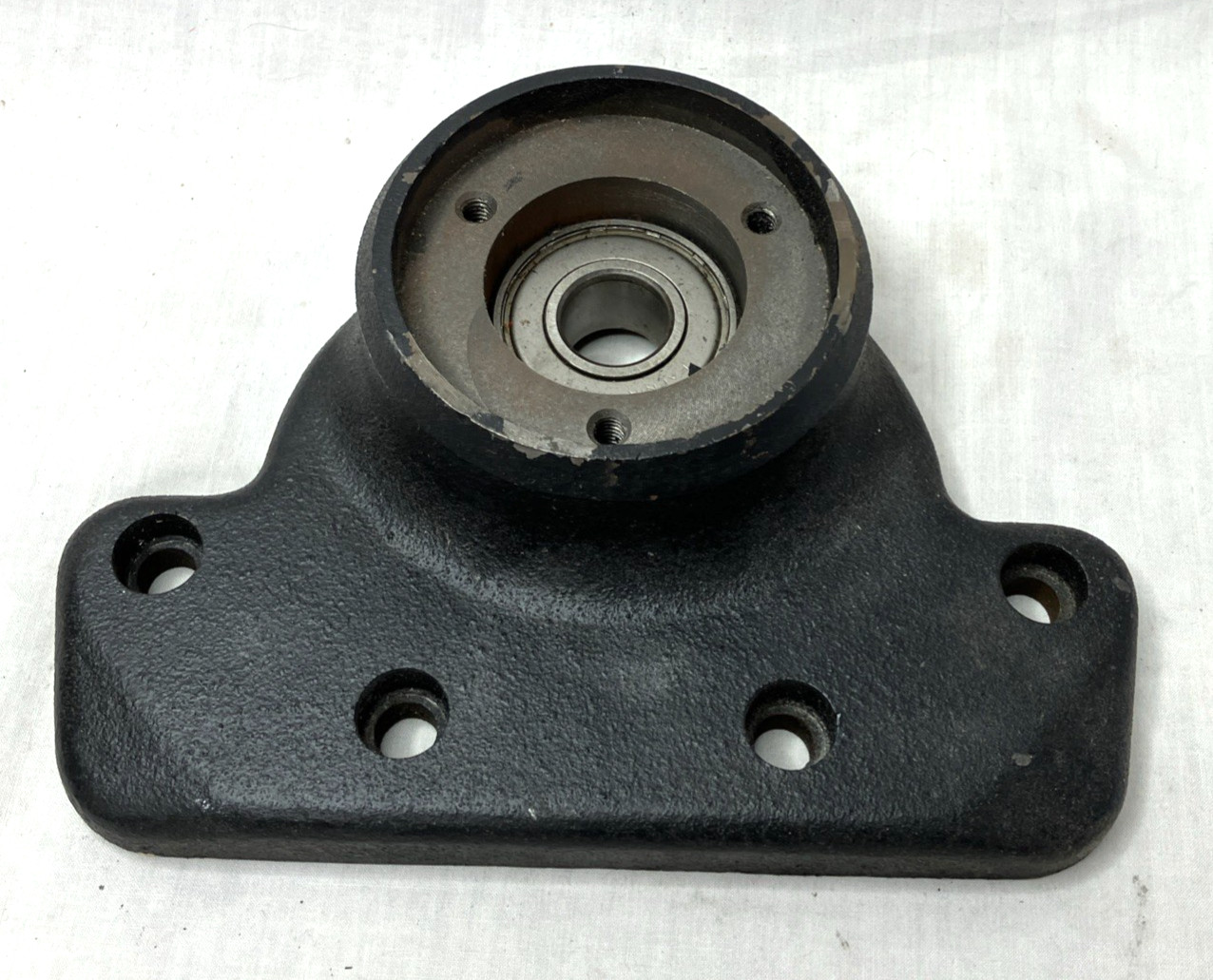 H115 Milling Machine Table Feed Bearing Bracket Housing Cast Iron 7.5”