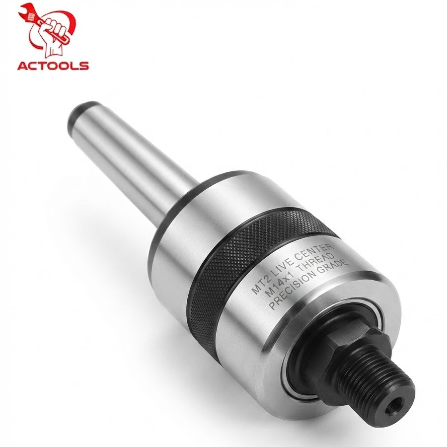 New MT2 Revolving Center Live Center Thread M14x1 Morse Taper Shank USA ACTOOLS