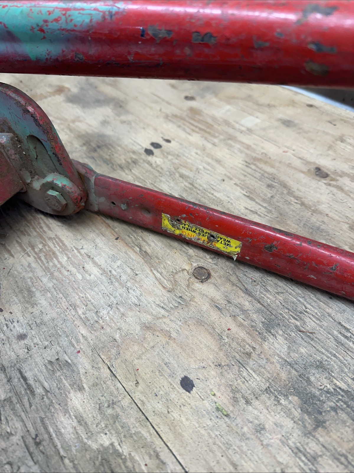 Equipto 10213 Illinois Slotted Angle Iron Shear Cutter 3 x 1-1/2 39in Manual