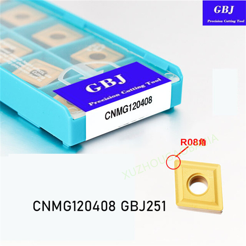 GBJ-CNC CNMG120404 120408 120412 GBJ251 Carbide Turning Insert CNMG431 432 433