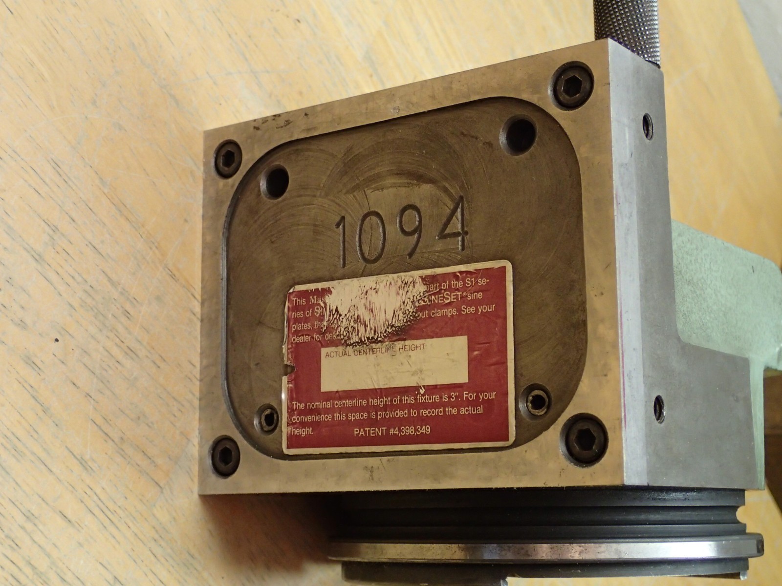 SPI Master Grind Spin Index Fixture Tool MG 5CV S1 Estate Item Project MG5CVS1