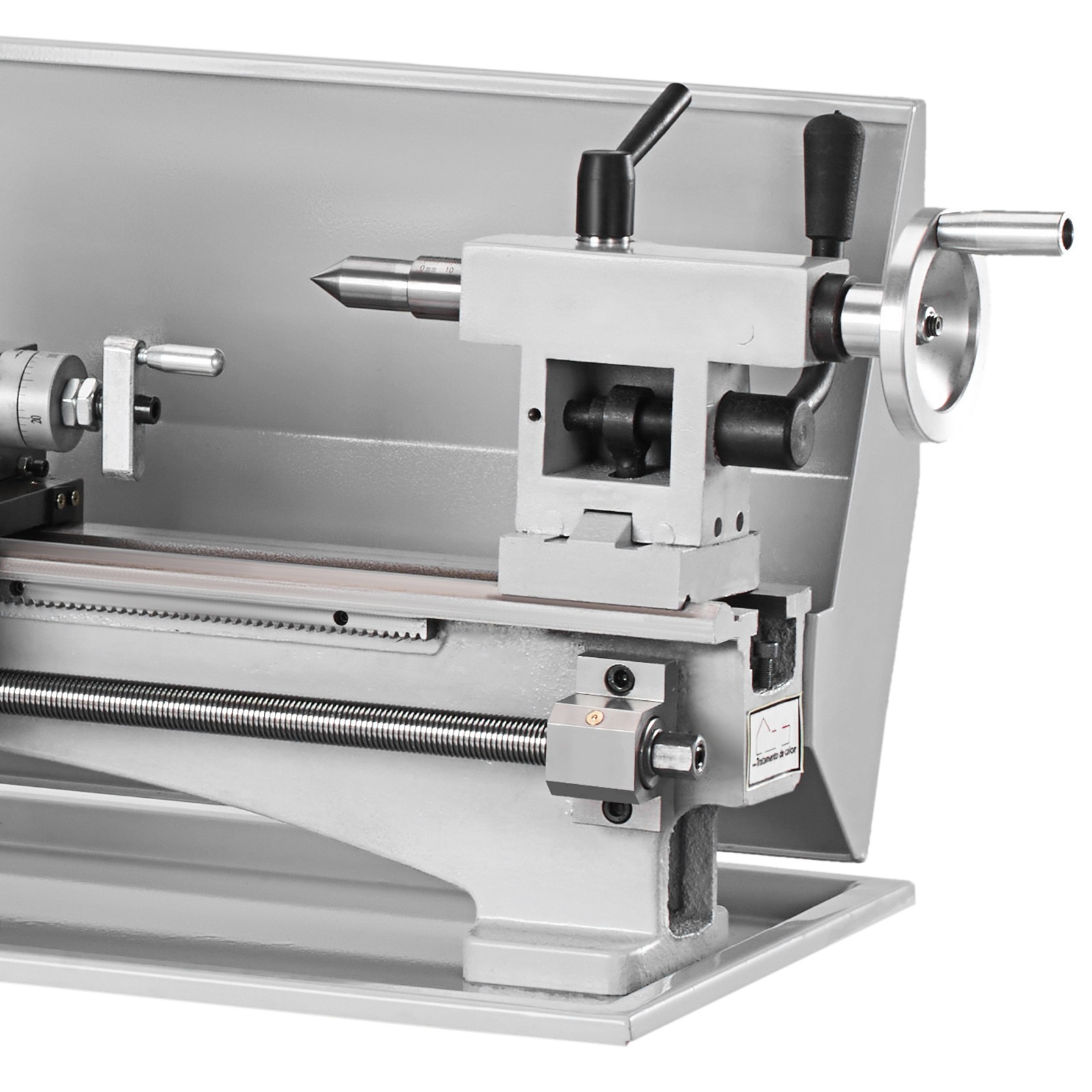 Mini Metal Lathe,7”x16”,800W Precision Benchtop Power Metal Lathe,150-2500 RPM