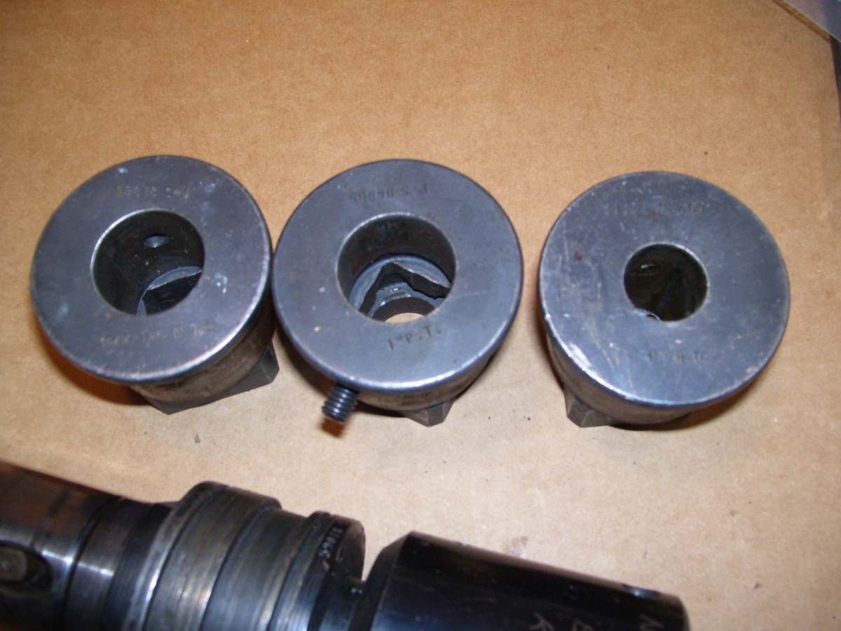 SCULLY JONES 7A TAP DRIVER HOLDER W/TAP COLLETS C024