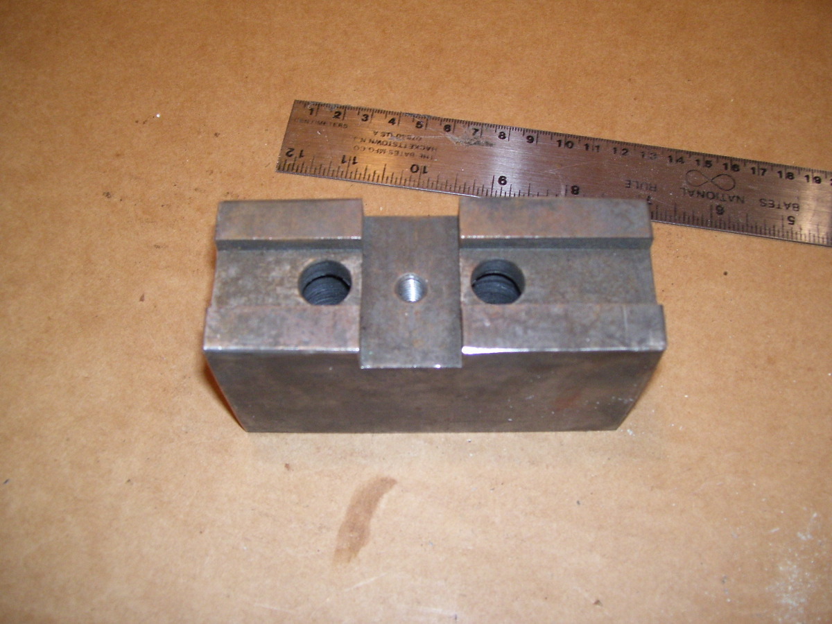 NEW HURON 12A (SET OF 3 JAWS) SQ SERATED KEY SOFT JAWS FOR 12 ” CHUCK C047