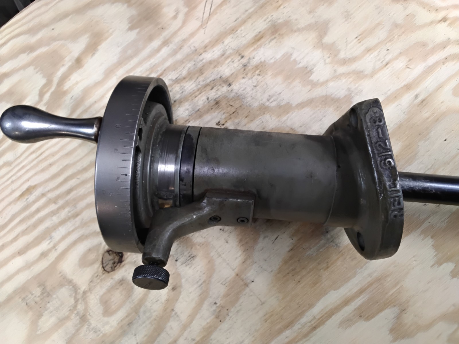 Reid 618HR Grinder Head Elevating Handwheel Assembly