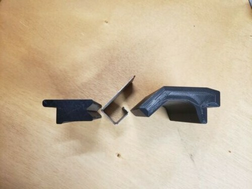 18ga 1/2″ 90 deg Gooseneck (2″) – 3D Printed Vise Press Brake Dies