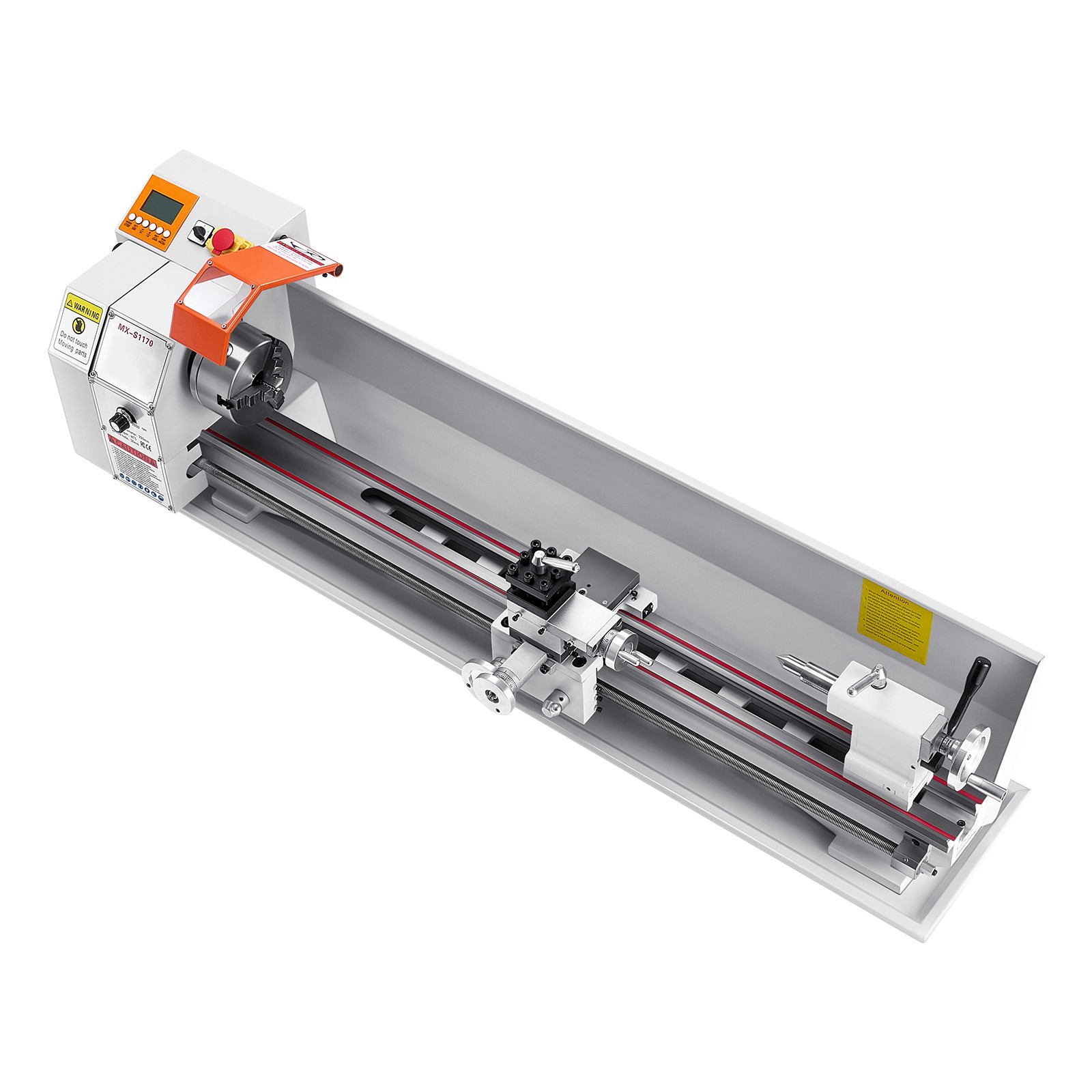 Uimoso Precision Bench Metal Lathe 8.7 x 39 in with Automatic Feed