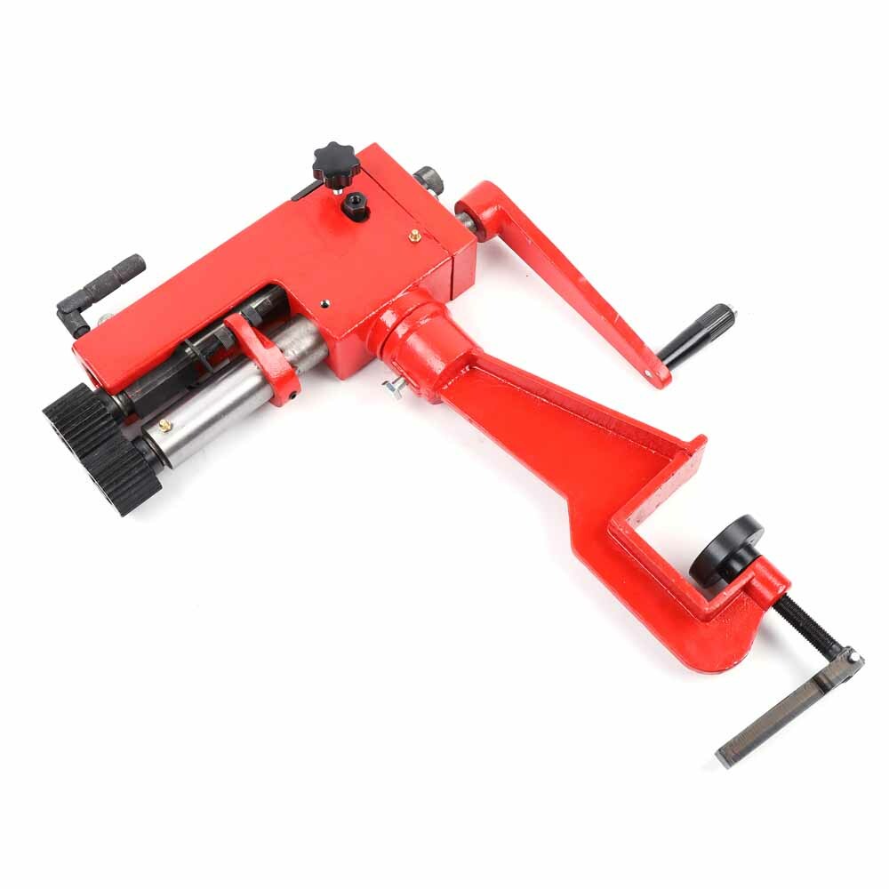 7in Sheet Metal Bead Roller Bending Bender Rolling Machine 6Die RM-08 Red Device