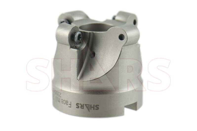 SHARS 2″ 4 Flutes Round Indexable Face Mill RCKT 1204 Insert NEW P[
