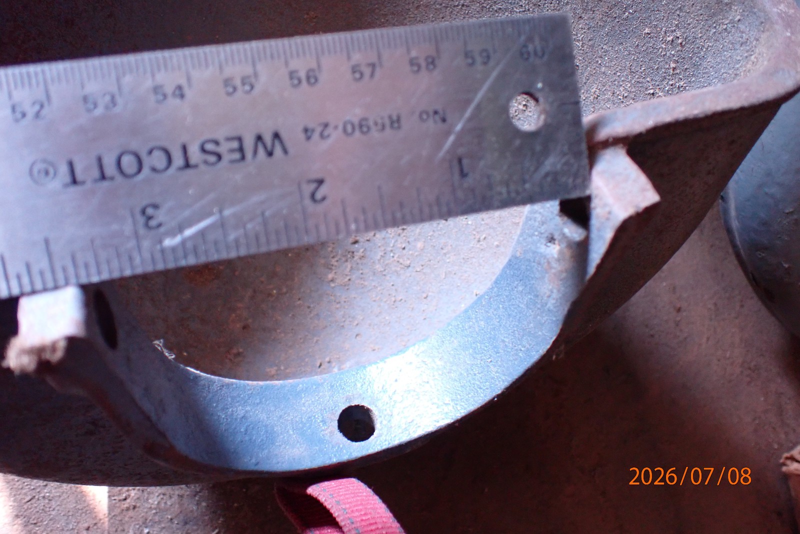 VINTAGE DELTA MILWAUKEE 14″ DRILL PRESS FRONT PULLEY COVER IRON CASTING DP257