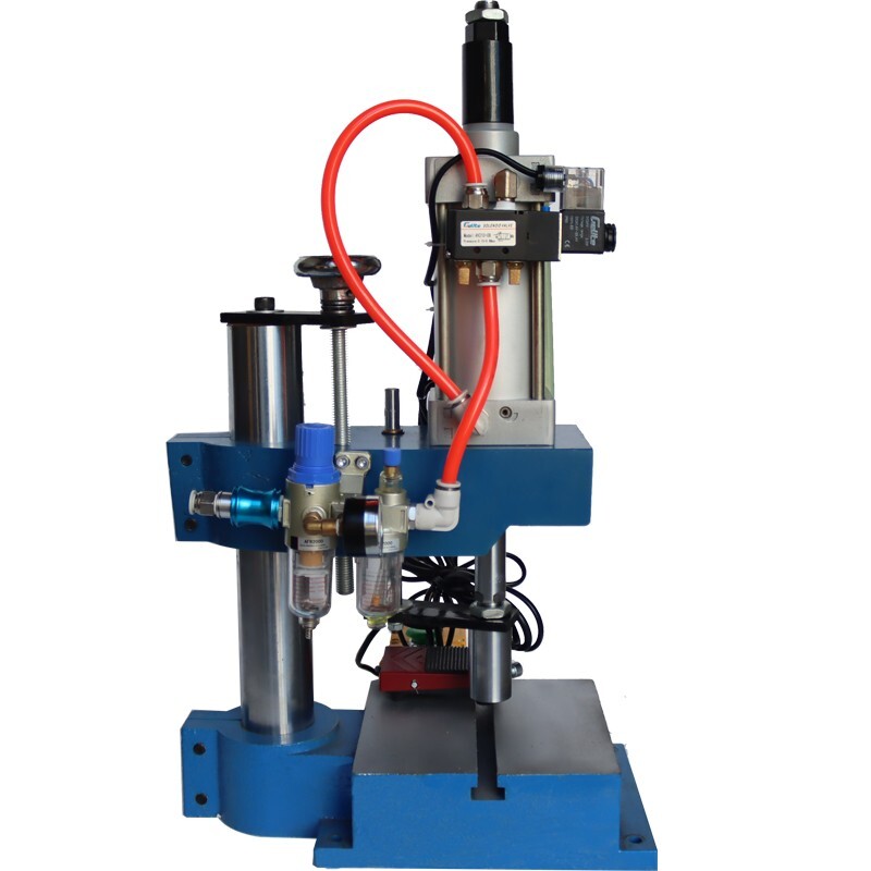 TECHTONGDA 110V Pneumatic Punch Press Machine 660Lb/300kg w/ Display Controller