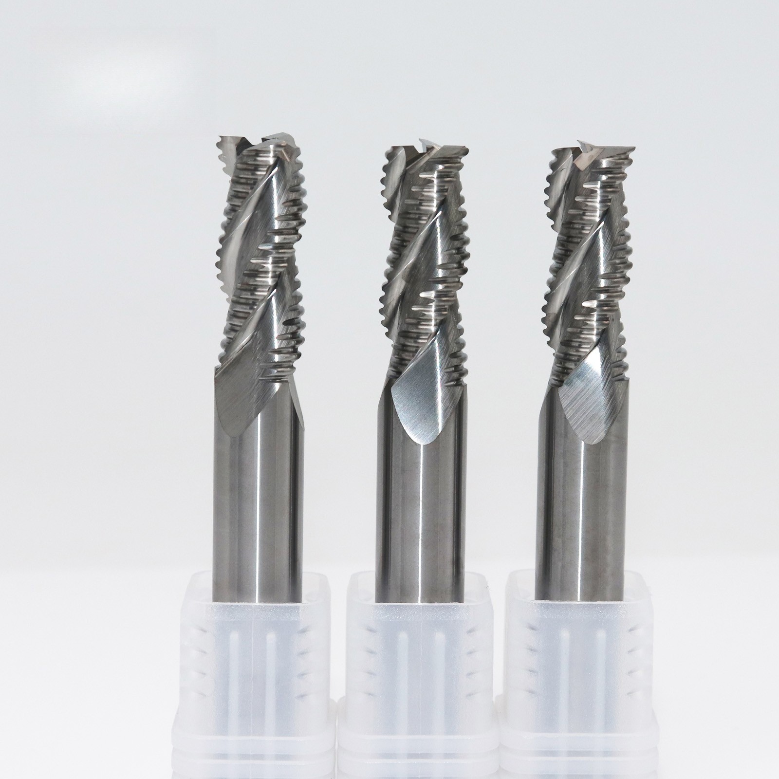 Carbide Roughing End Mill – 4 Flute AlTiSiN Coated, Waveform Cutter for Hardened