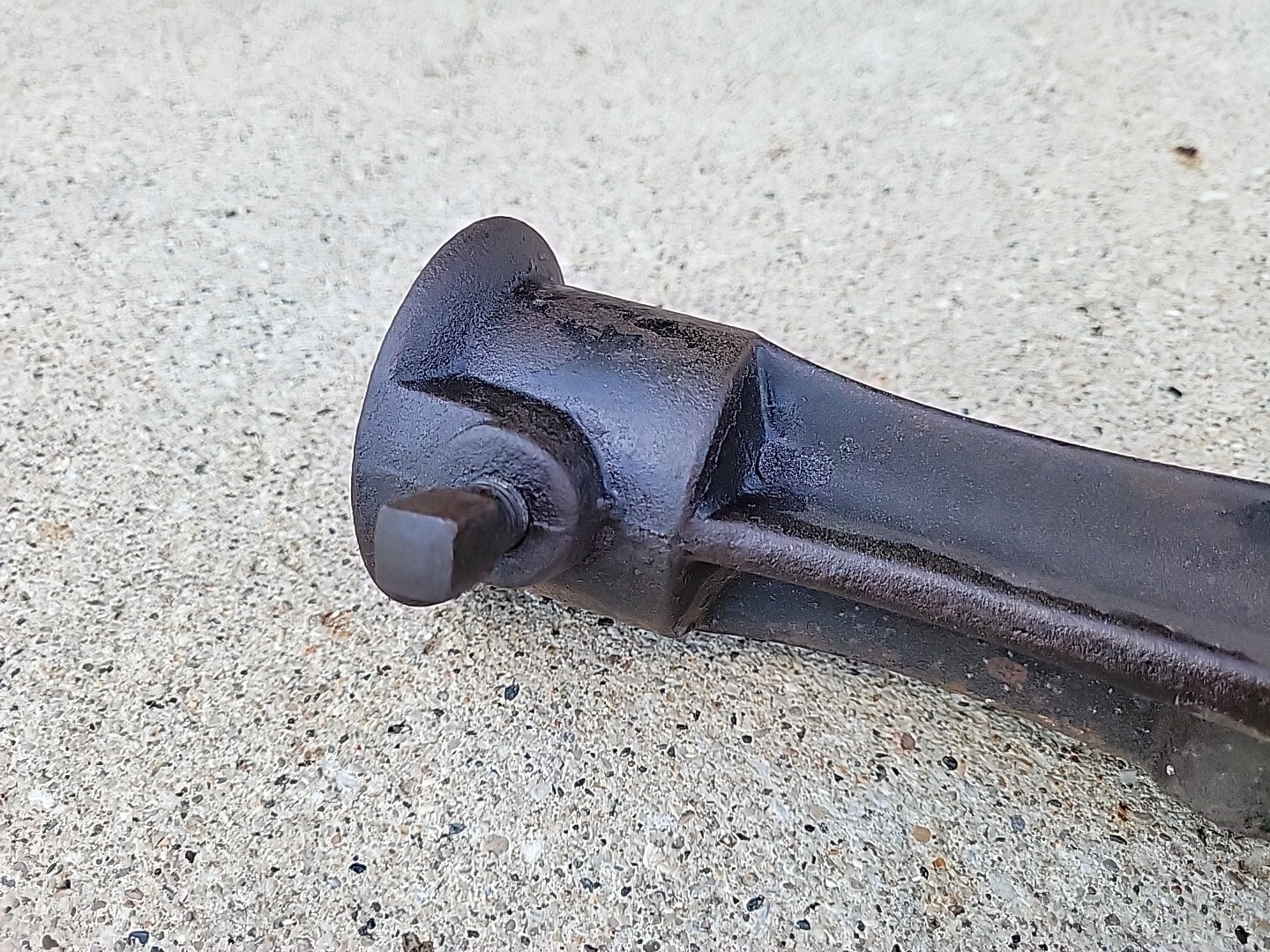 Vintage Unbranded Hand Crank Clamp On Tool Holder Crimp Burring Beading Rolling