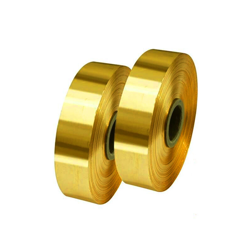 Brass Sheet Roll Metal Foil Plate 0.1-1mm Thick, 10-200mm Width, 1000mm Length