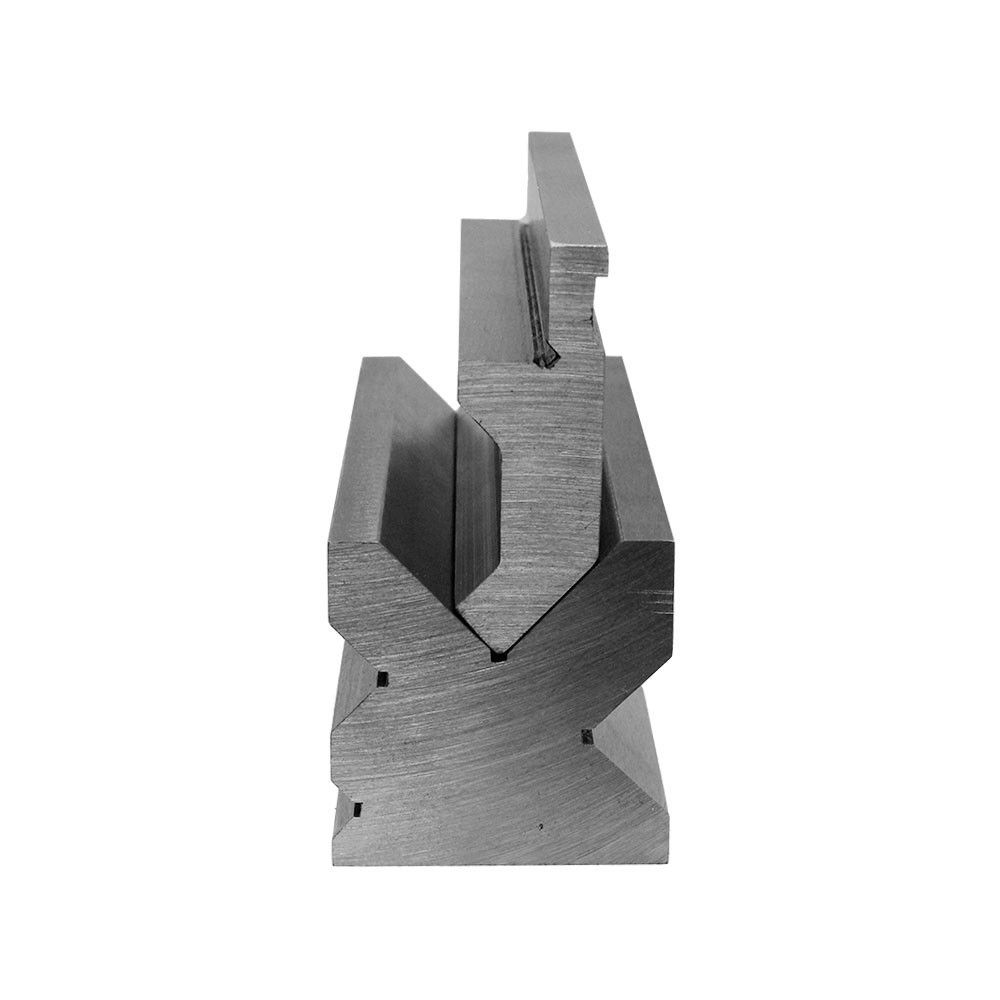 6″ Combo 4-Way 2-3/8″ x 2-3/8″ V-Die + Punch Block Press Brake Solid Steel