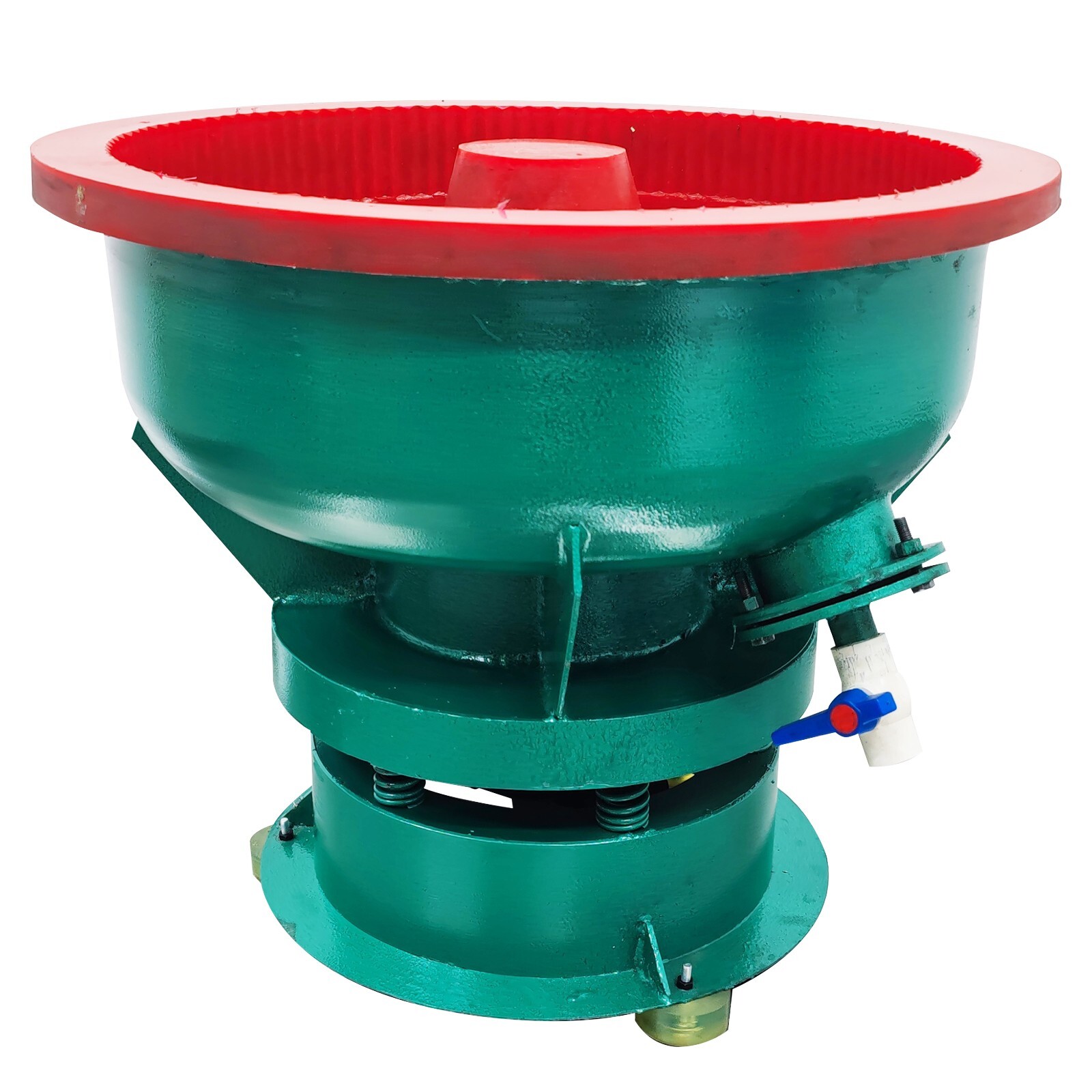 Vibration Deburring Polishing Machine Instruments Polisher 1440RPM 80L 1100W