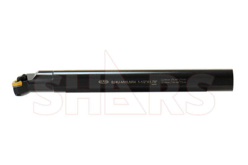 SHARS 1-1/2″ RH MWLN Boring Bar For WNMG Inserts M]