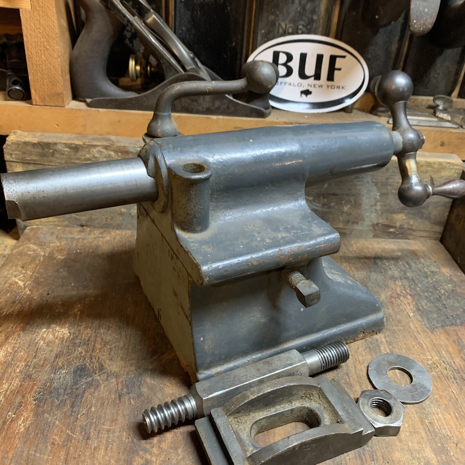 F E REED 11” Inch Metal Lathe Tailstock